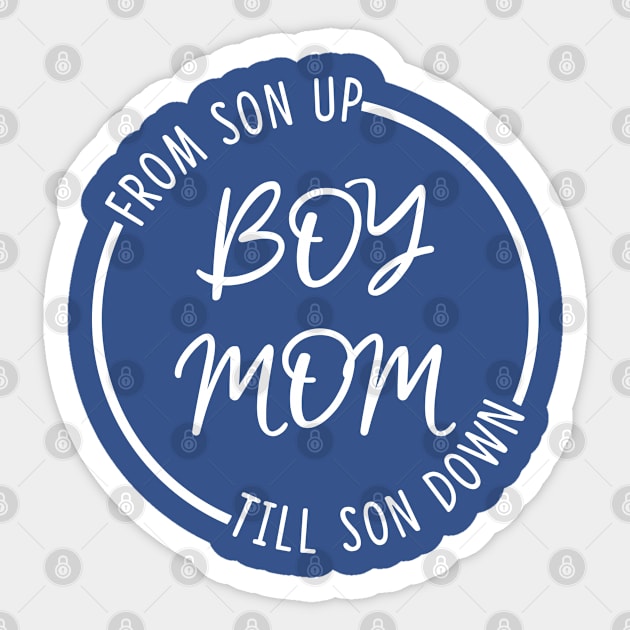 Boy Mom Sticker by theboonation8267